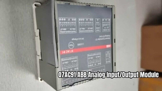 ABB 07AC91 การอัพเกรดโมดูล IO แบบอะนาล็อก PLC ที่ล้าสมัย