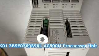 PM866AK01 3BSE076939R1 ABB AC800M คอนโทรลเลอร์คอนโทรลเลอร์ขนาดกะทัดรัด