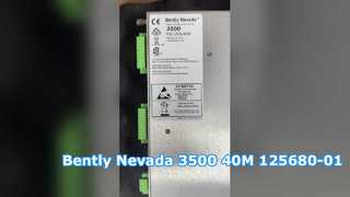 125680-01 Bently Nevada 3500/40M พรอกซิมิเตอร์มอนิเตอร์