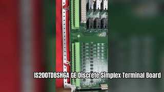 IS200TDBSH6A GE Mark VI บอร์ดเทอร์มินัล I/O Simplex แบบแยกส่วน